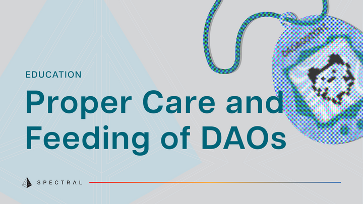 Proper Care and Feeding of DAOs
